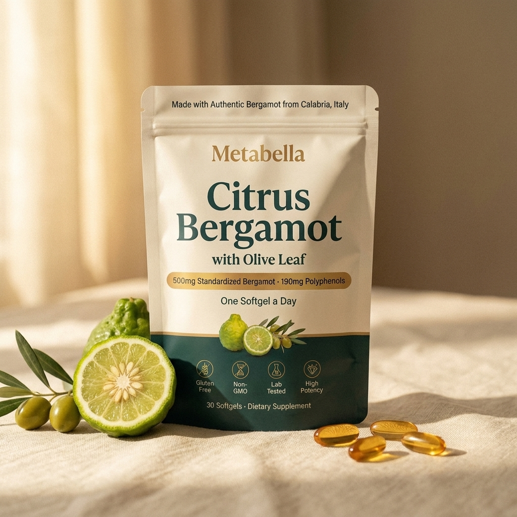 Metabella bergamot supplement pouch